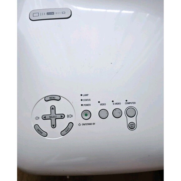 NEC VT47 VGA Home Cinema Projector Tested W/ Power Cord 79% Lamp Hours - Picture 5 of 9